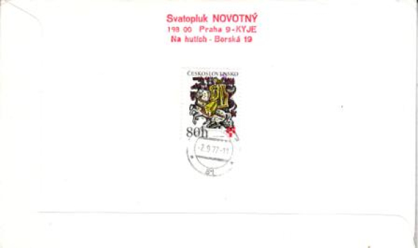 FDC 2263 / 2266 - CZ 1977 08 002 ● - PRAGA 1978